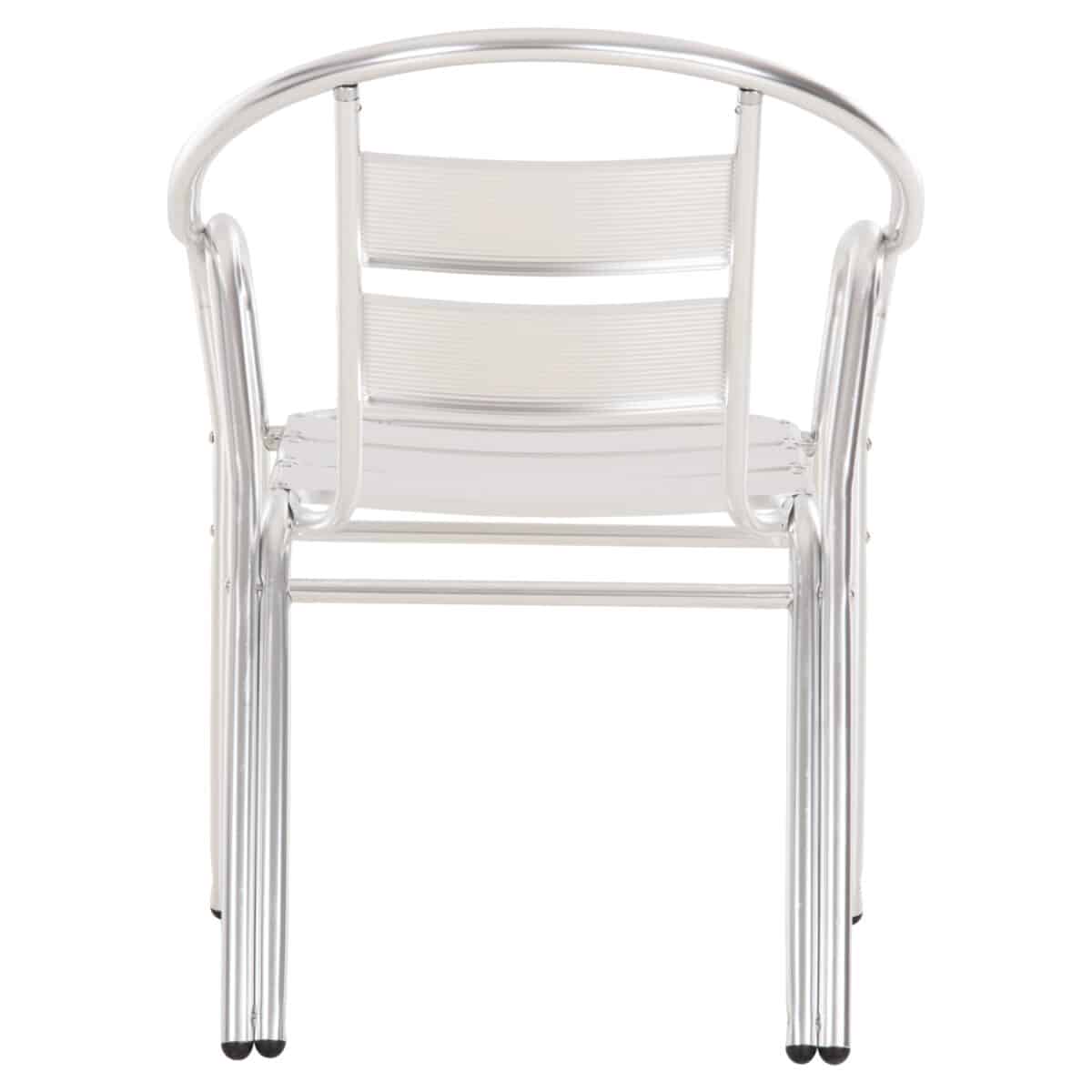 ΠΟΛΥΘΡΟΝΑ MORIS HM5018 ΑΛΟΥΜΙΝΙΟ ΣΕ ΑΣΗΜΙ-ΔΙΠΛΟΣ ΣΚΕΛΕΤΟΣ ΜΕ ΦΕΤΕΣ 58x62x75Υεκ. - Image 6