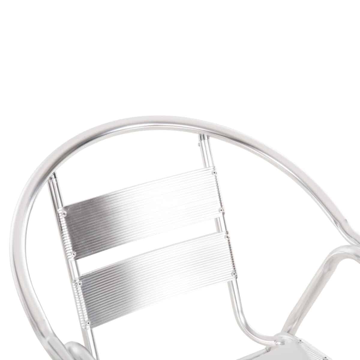 ΠΟΛΥΘΡΟΝΑ MORIS HM5018 ΑΛΟΥΜΙΝΙΟ ΣΕ ΑΣΗΜΙ-ΔΙΠΛΟΣ ΣΚΕΛΕΤΟΣ ΜΕ ΦΕΤΕΣ 58x62x75Υεκ. - Image 7