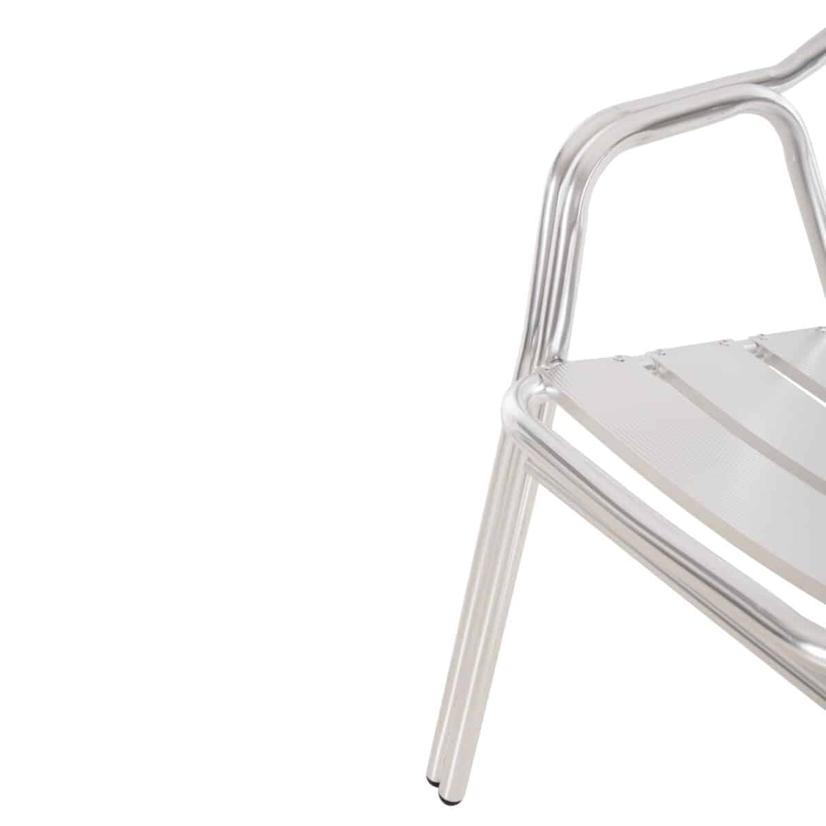 ΠΟΛΥΘΡΟΝΑ MORIS HM5018 ΑΛΟΥΜΙΝΙΟ ΣΕ ΑΣΗΜΙ-ΔΙΠΛΟΣ ΣΚΕΛΕΤΟΣ ΜΕ ΦΕΤΕΣ 58x62x75Υεκ. - Image 10