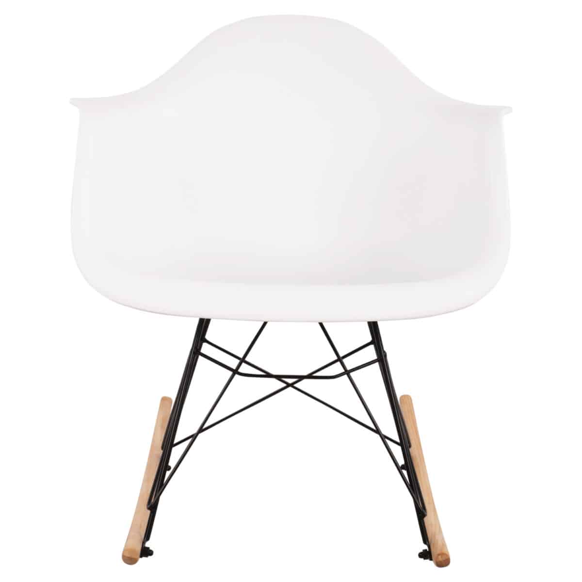 ΠΟΛΥΘΡΟΝΑ ΚΟΥΝΙΣΤΗ ΜΕ ΚΑΘΙΣΜΑ ΛΕΥΚΟ MIRTO & ΜΑΥΡΟ ΣΚΕΛΕΤΟ HM0035.11 61x71x64 εκ. - Image 3