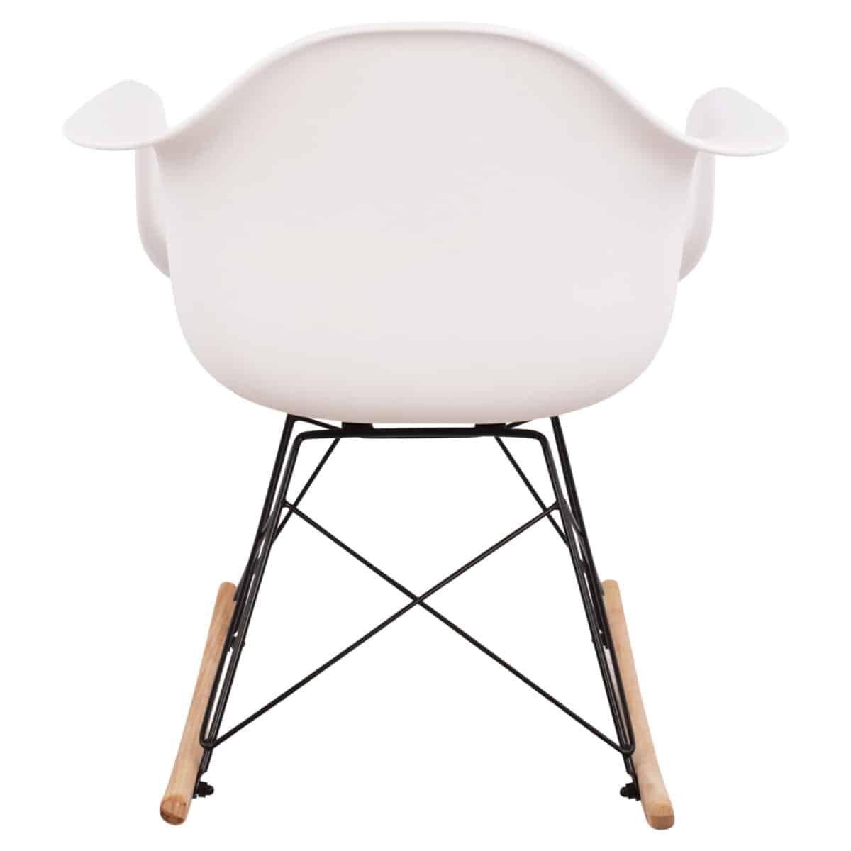 ΠΟΛΥΘΡΟΝΑ ΚΟΥΝΙΣΤΗ ΜΕ ΚΑΘΙΣΜΑ ΛΕΥΚΟ MIRTO & ΜΑΥΡΟ ΣΚΕΛΕΤΟ HM0035.11 61x71x64 εκ. - Image 6