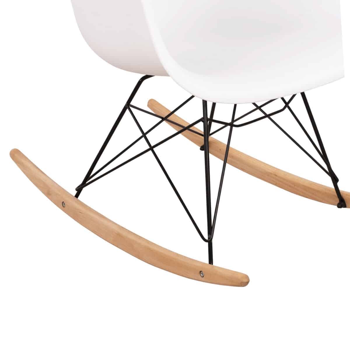 ΠΟΛΥΘΡΟΝΑ ΚΟΥΝΙΣΤΗ ΜΕ ΚΑΘΙΣΜΑ ΛΕΥΚΟ MIRTO & ΜΑΥΡΟ ΣΚΕΛΕΤΟ HM0035.11 61x71x64 εκ. - Image 9