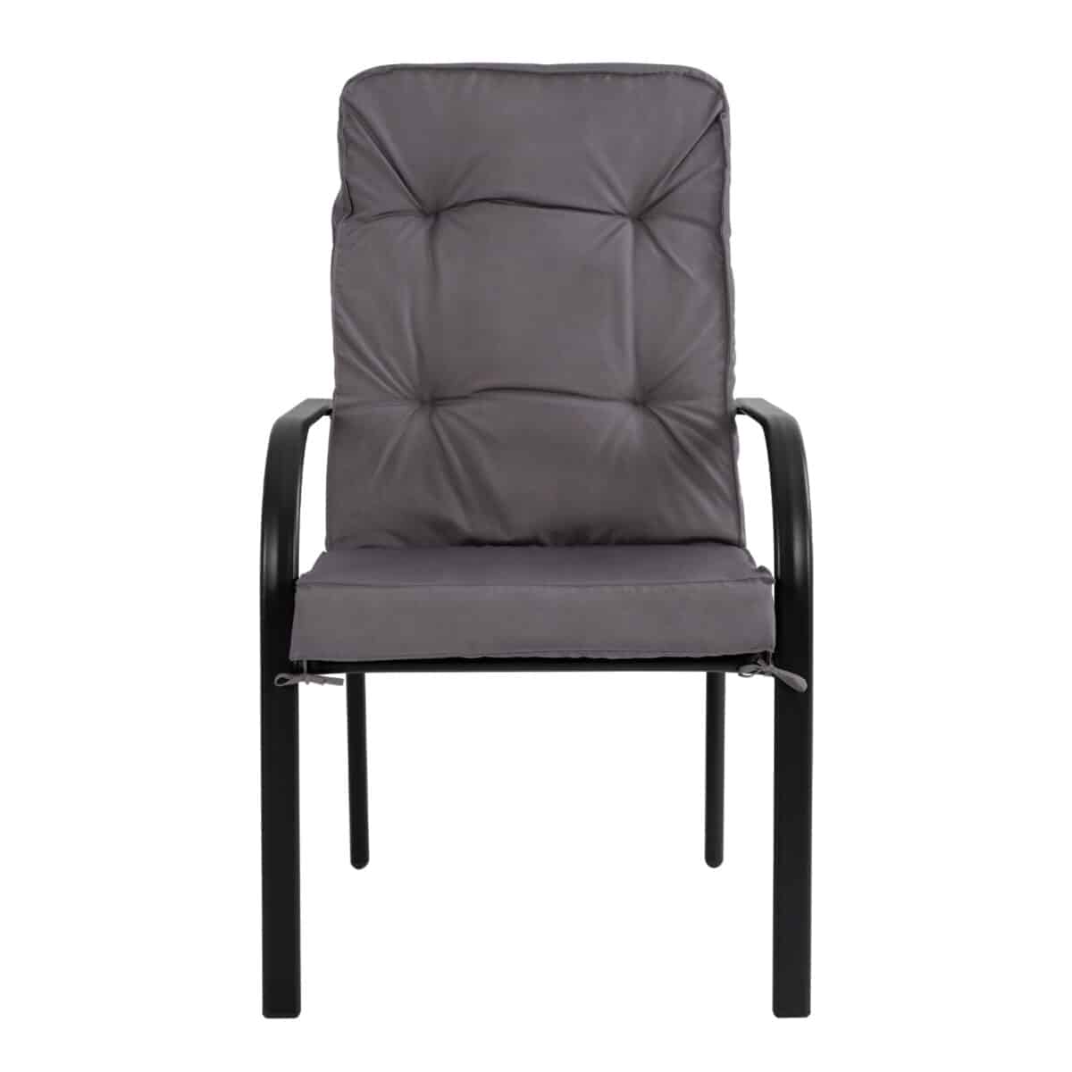 ΠΟΛΥΘΡΟΝΑ ΜΕΤΑΛΛΙΚΗ ENDIKA ΣΕ ΓΚΡΙ ΧΡΩΜΑ ΜΕ ΜΑΞΙΛΑΡΙ 60Χ71Χ105Υ εκ.HM5680.01 - Image 3