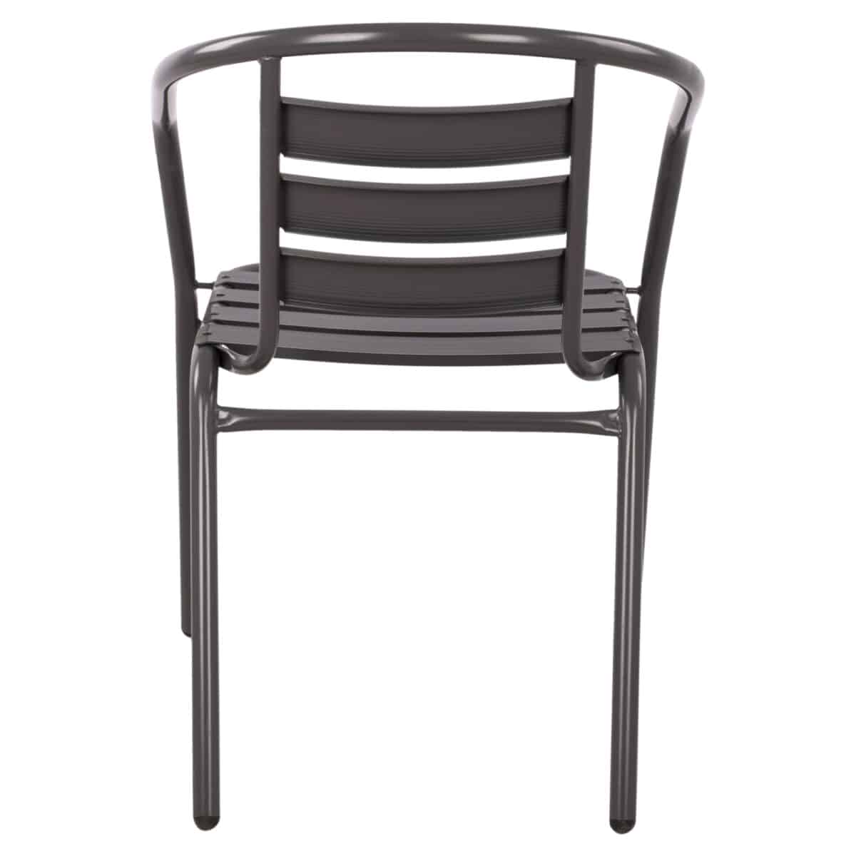 ΠΟΛΥΘΡΟΝΑ LAURA ΜΕΤΑΛΛΙΚΗ ΓΚΡΙ ΜΕ ΦΕΤΕΣ ΑΛΟΥΜΙΝΙΟΥ HM5037.01 54x59x73Υ εκ. - Image 6