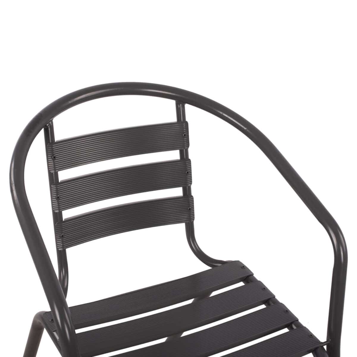 ΠΟΛΥΘΡΟΝΑ LAURA ΜΕΤΑΛΛΙΚΗ ΓΚΡΙ ΜΕ ΦΕΤΕΣ ΑΛΟΥΜΙΝΙΟΥ HM5037.01 54x59x73Υ εκ. - Image 7