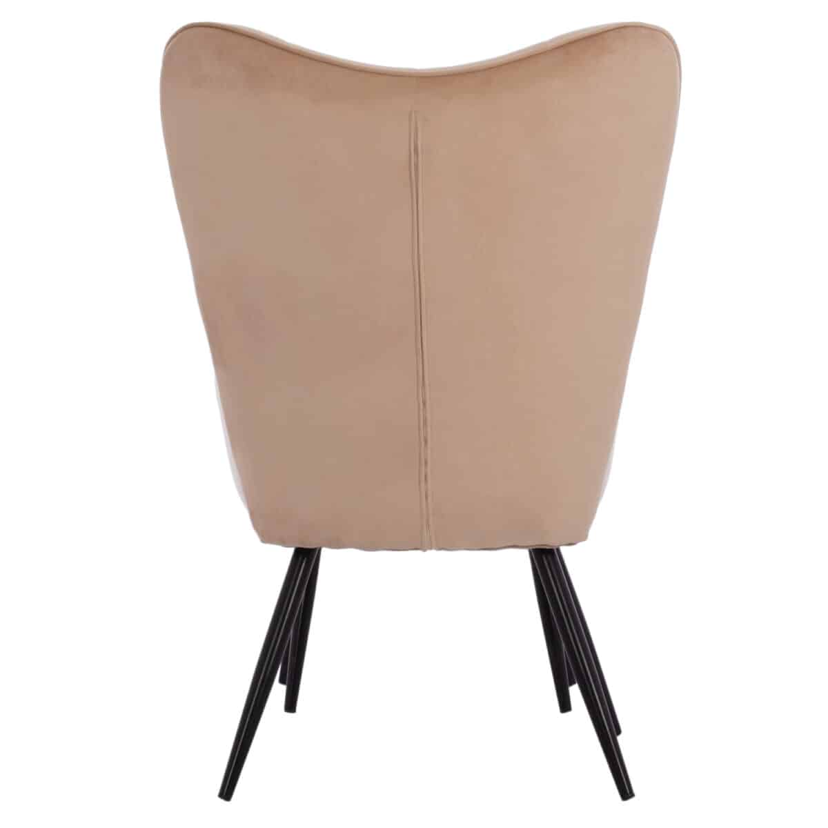 ΠΟΛΥΘΡΟΝΑ ΜΠΕΡΖΕΡΑ CRAWLEY ΜΕ ΥΠΟΠΟΔΙΟ HM8918.11 ΜΠΕΖ ΒΕΛΟΥΔΟ 70x57x103 εκ. - Image 7