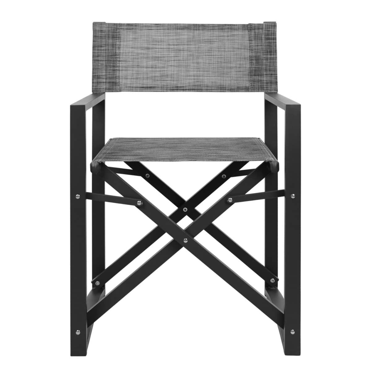 ΠΟΛΥΘΡΟΝΑ ΣΚΗΝΟΘΕΤΗ ΑΛΟΥΜΙΝΙΟΥ DUPRE HM5094.01 ΓΚΡΙ 57x48,5x85.5Yεκ - Image 2