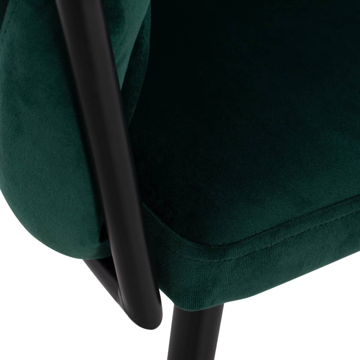 ΠΟΛΥΘΡΟΝΑΚΙ LUANDA ΒΕΛΟΥΔΟ ΚΥΠΑΡΙΣΣΙ ΜΕΤΑΛΛΙΚΑ ΠΟΔΙΑ HM8741.03 60x54x78 εκ. - Image 9