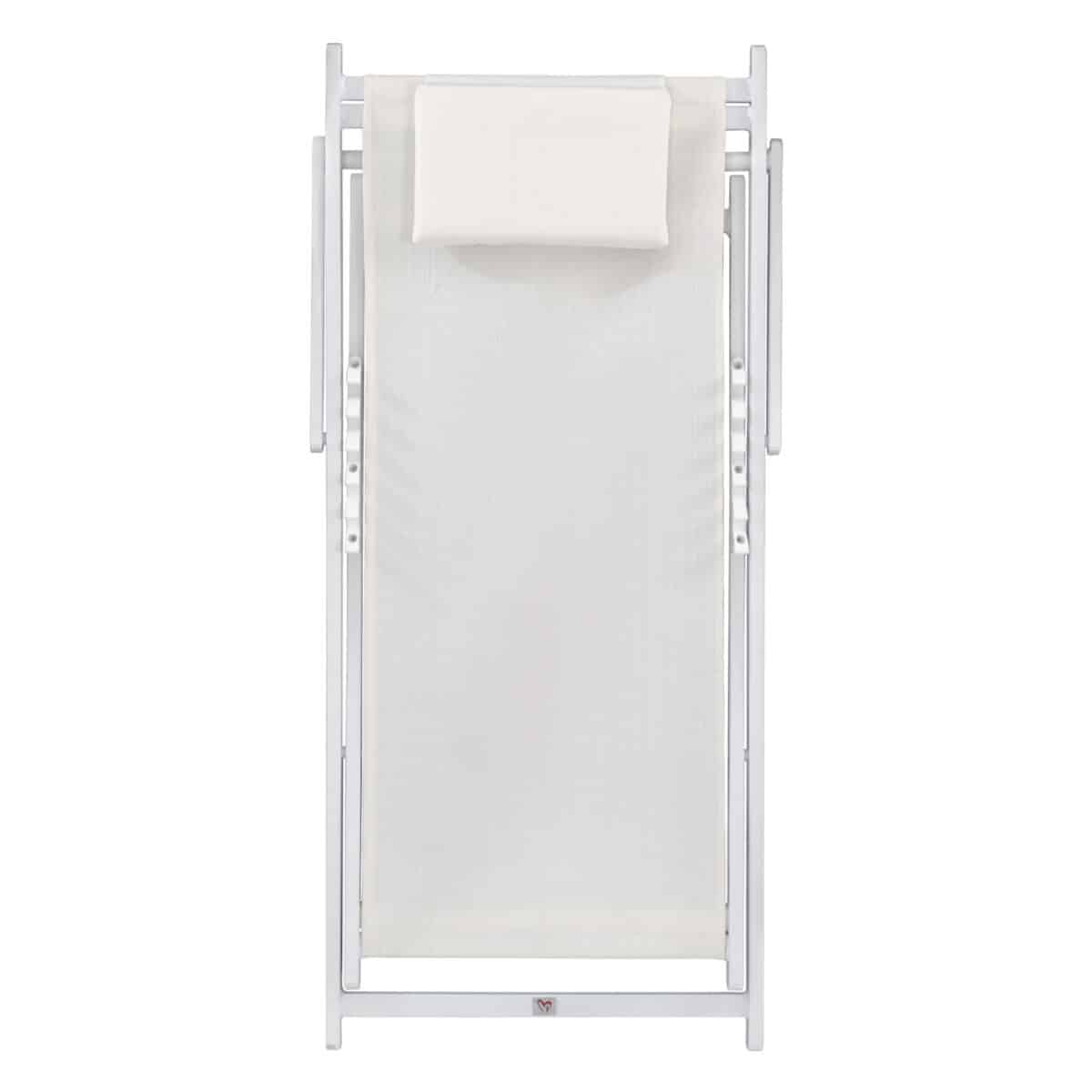 ΣΕΖΛΟΝΓΚ ΕΠΑΓΓΕΛΜΑΤΙΚΗ KEA HM5076.04 ΑΛΟΥΜΙΝΙΟ & TEXTILENE ΛΕΥΚΟ 59,5x102,5x94Υεκ - Image 4