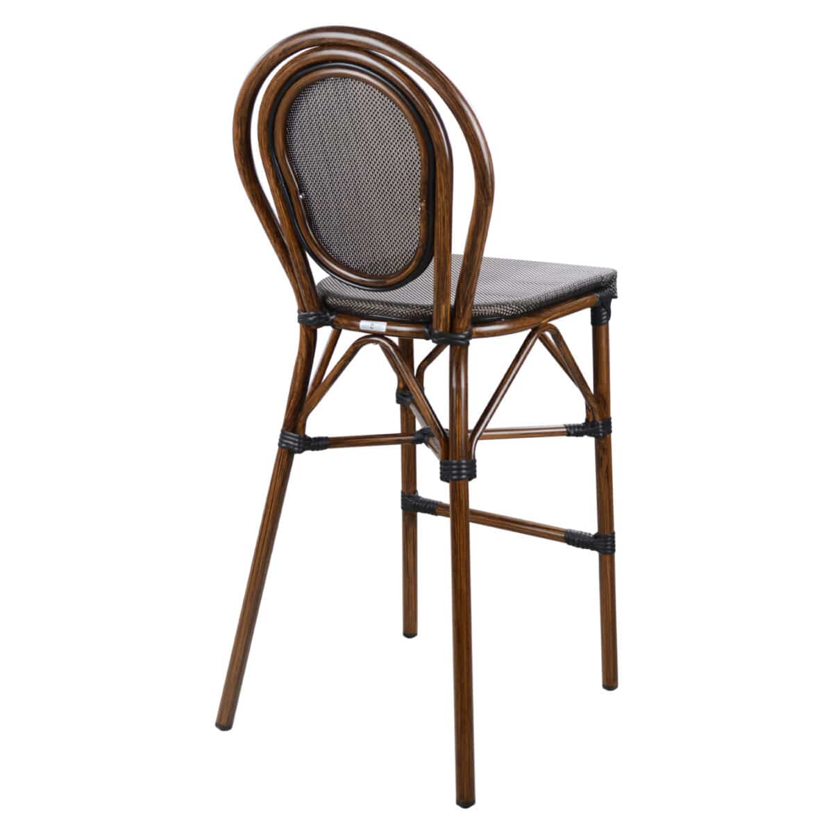 ΣΚΑΜΠΟ ΑΛΟΥΜΙΝΙΟΥ AZARIA HM5059 BAMBOO LOOK ΚΑΦΕ ΜΕ TEXTLINE 44x52x115Υεκ - Image 4