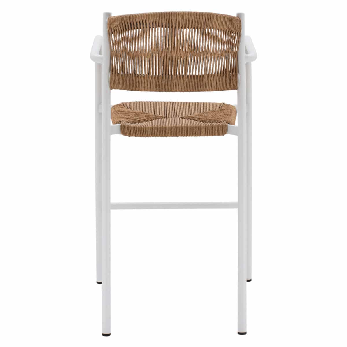 ΣΚΑΜΠΟ ΑΛΟΥΜΙΝΙΟΥ ΛΕΥΚΟ ΜΕ ΣΧΟΙΝΙ ΡΕ ΜΠΕΖ HM5785.01 56x59x107 εκ. - Image 6