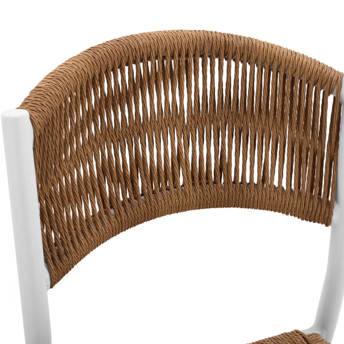 ΣΚΑΜΠΟ BAR ΑΛΟΥΜΙΝΙΟΥ ΛΕΥΚO ΜΕ ΣΧΟΙΝΙ PE ΜΠΕΖ HM5789.01 45,5x56x111 εκ. - Image 8