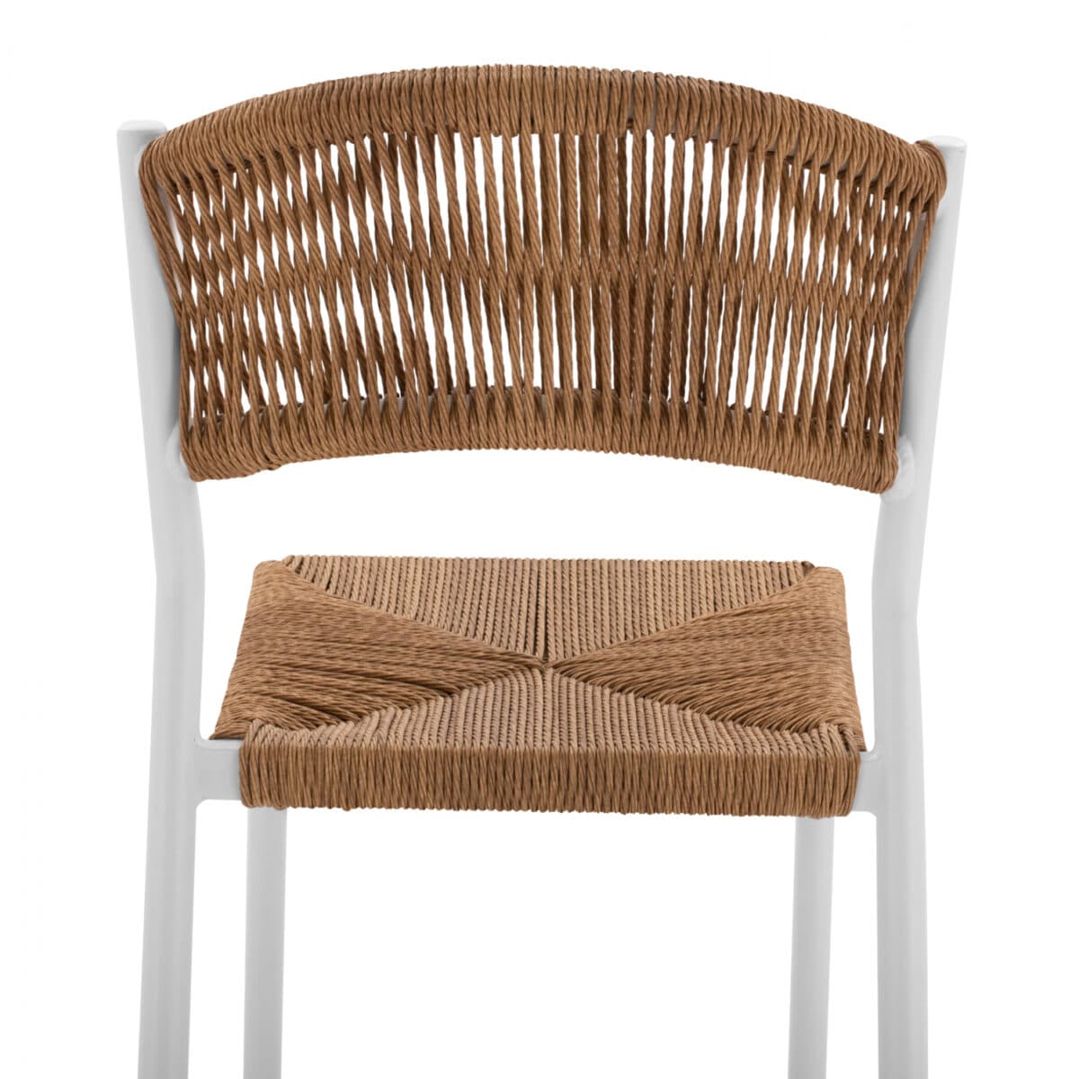 ΣΚΑΜΠΟ BAR ΑΛΟΥΜΙΝΙΟΥ ΛΕΥΚO ΜΕ ΣΧΟΙΝΙ PE ΜΠΕΖ HM5789.01 45,5x56x111 εκ. - Image 9