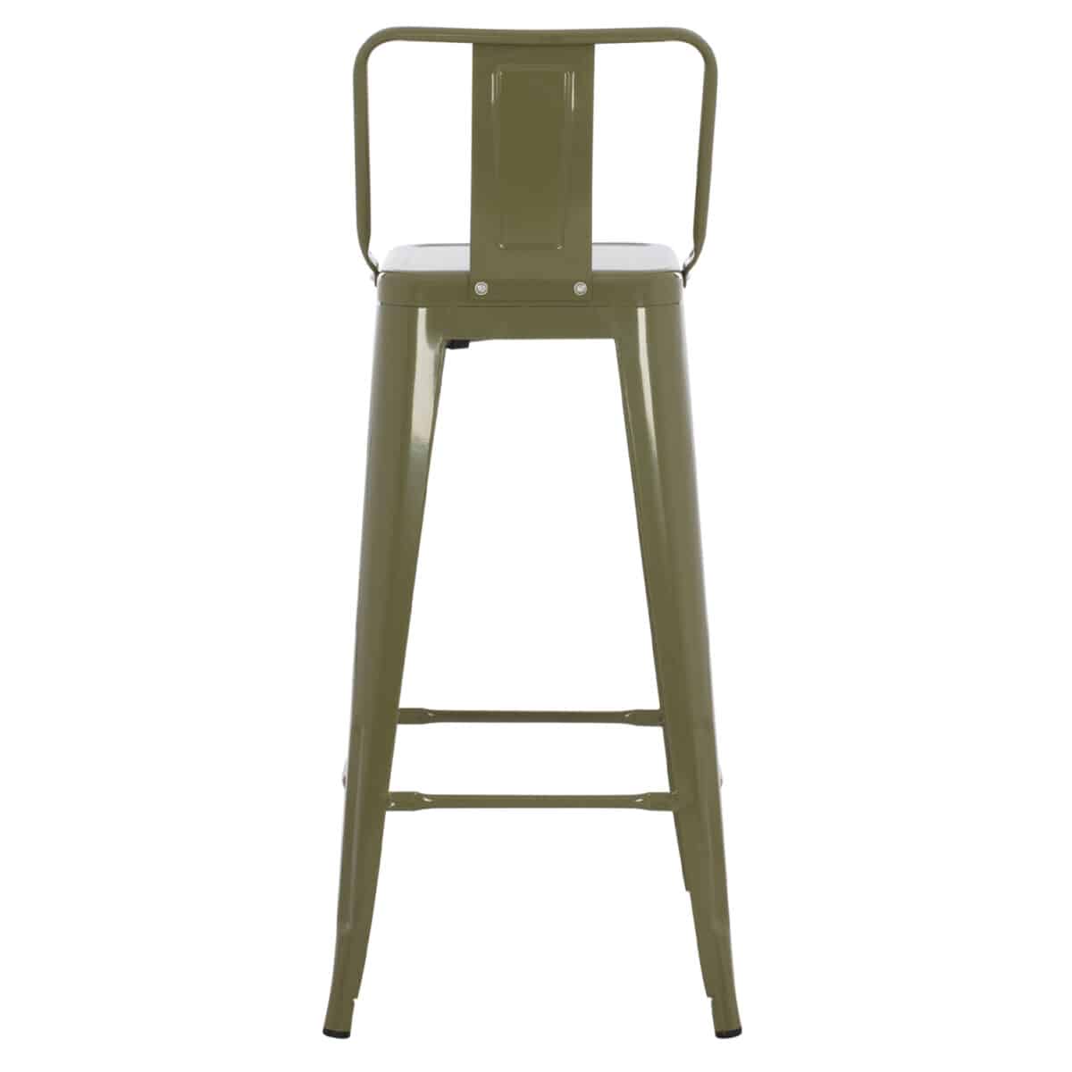 ΣΚΑΜΠΟ BAR ΜΕΤΑΛΛΙΚΟ MELITA ME ΠΛΑΤΗ ΣΕ DARK OLIVE GREEN HM8643.03 43Χ43Χ100εκ. - Image 6