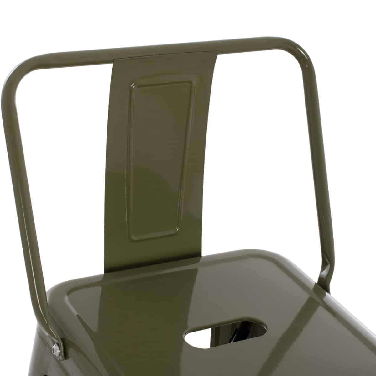ΣΚΑΜΠΟ BAR ΜΕΤΑΛΛΙΚΟ MELITA ME ΠΛΑΤΗ ΣΕ DARK OLIVE GREEN HM8643.03 43Χ43Χ100εκ. - Image 7