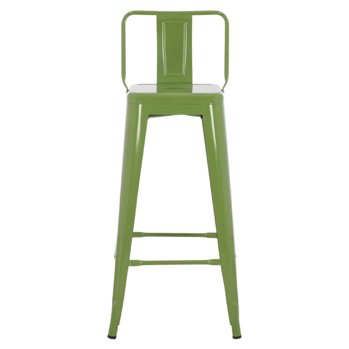 ΣΚΑΜΠΟ BAR ΜΕΤΑΛΛΙΚΟ MELITA ME ΠΛΑΤΗ ΣΕ LIGHT OLIVE GREEN HM8643.13 43Χ43Χ100Yεκ. - Image 3