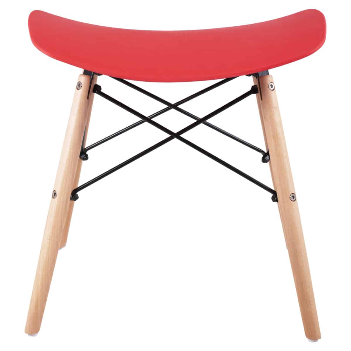 ΣΚΑΜΠΟ ΤΟΝΙΑ HM0109.04 ΠΟΔΙΑ ΞΥΛΟ ΟΞΙΑΣ-KOKKINO ΠΟΛΥΠΡΟΠΥΛΕΝΙΟ 46,5x35x47Yεκ. - Image 3