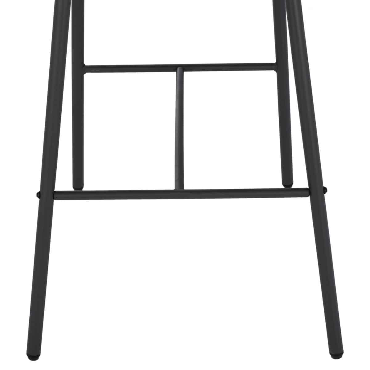 ΣΚΑΜΠΟ BROGAN ΜΕ ΜΕΤΑΛΛΙΚΟ ΣΚΕΛΕΤΟ ΚΑΙ ΣΧΟΙΝΙ ΓΚΡΙ HM5714.01 53x42x101 εκ. - Image 10