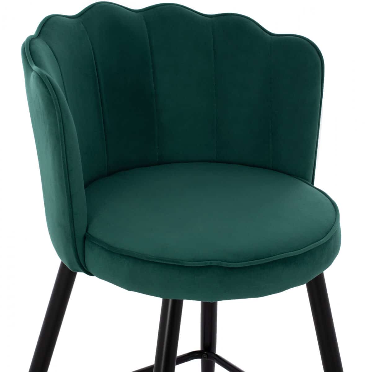 ΣΚΑΜΠΟ ΜΕΣΑΙΟΥ ΥΨΟΥΣ HM8736.03 VESNA ΒΕΛΟΥΔΟ ΚΥΠΑΡΙΣΣΙ ΜΕΤΑΛΛΙΚΟ ΣΚΕΛΕΤΟ 50x50x90 εκ. - Image 7