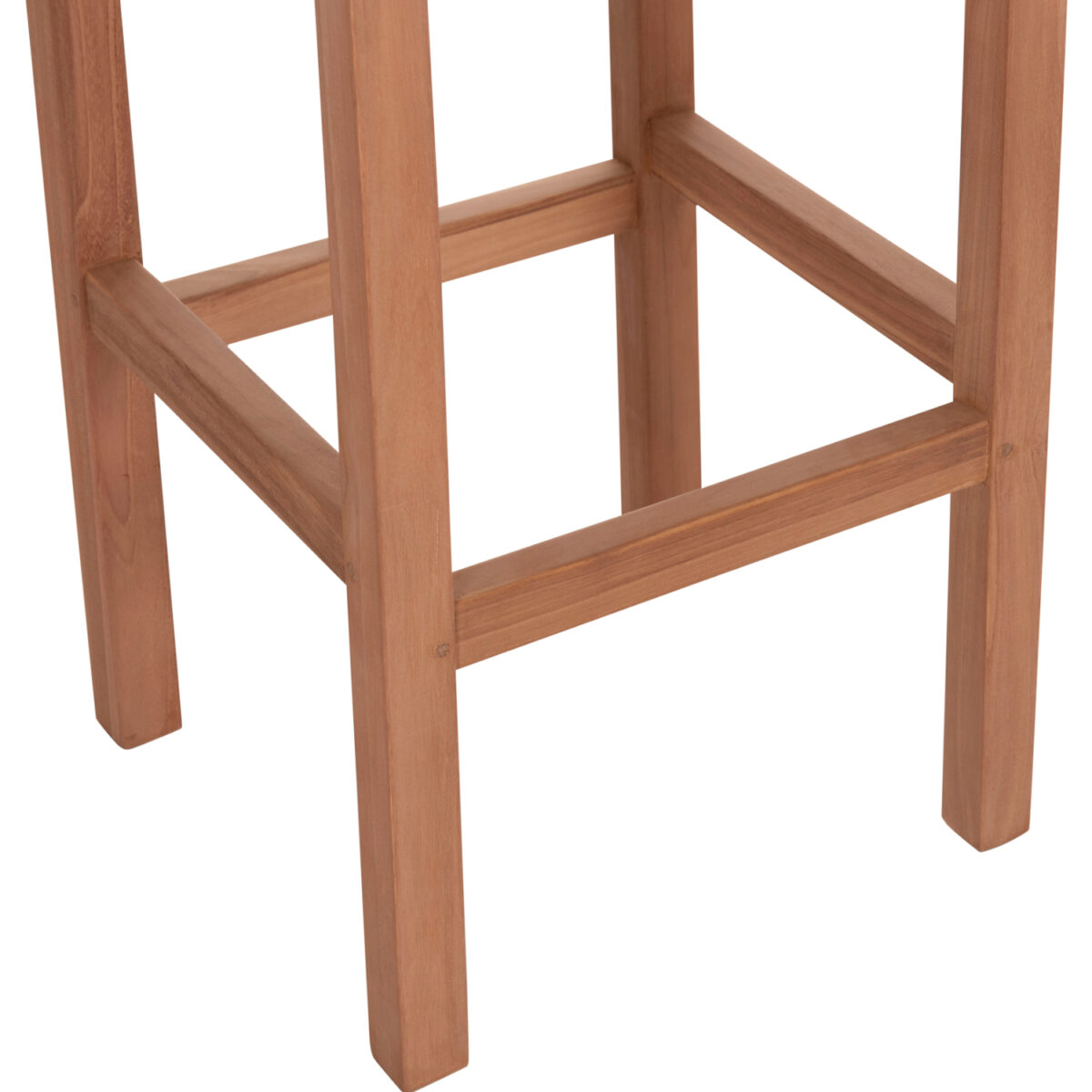 ΣΚΑΜΠΟ ΜΠΑΡ NIKOL HM18109 ΞΥΛΟ ΤΕΑΚ ΣΕ ΦΥΣΙΚΟ 40x40x77Υεκ. - Image 7