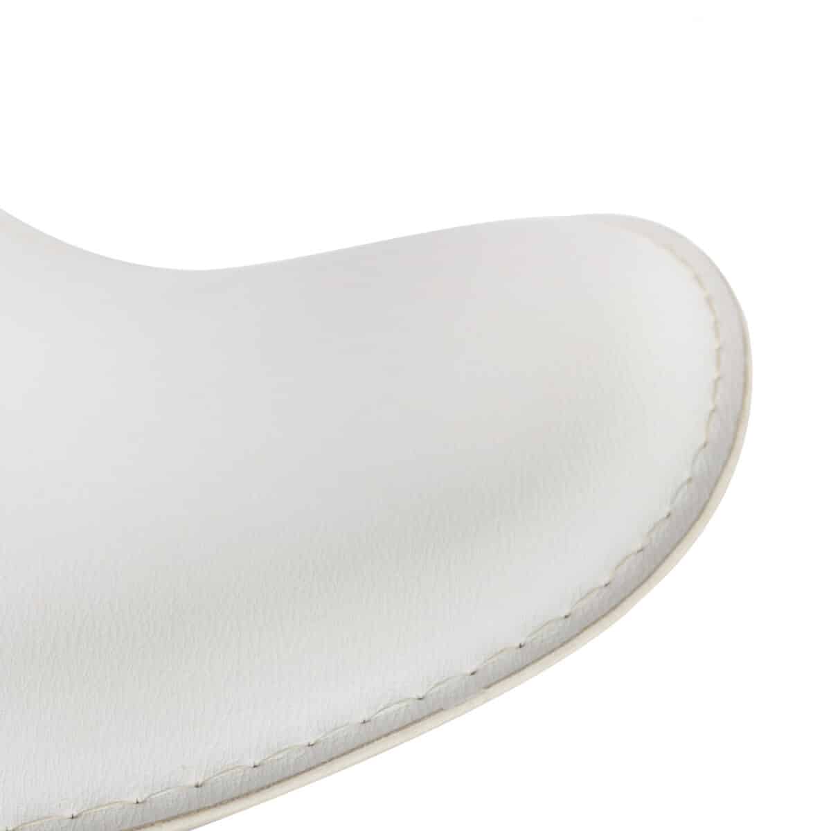 ΣΚΑΜΠΩ ΜΠΑΡ GANNA HM201.02 ΛΕΥΚΟ ΤΕΧΝΟΔΕΡΜΑ ΜΕ ΑΜΟΡΤΙΣΕΡ 45χ45χ82 - Image 7