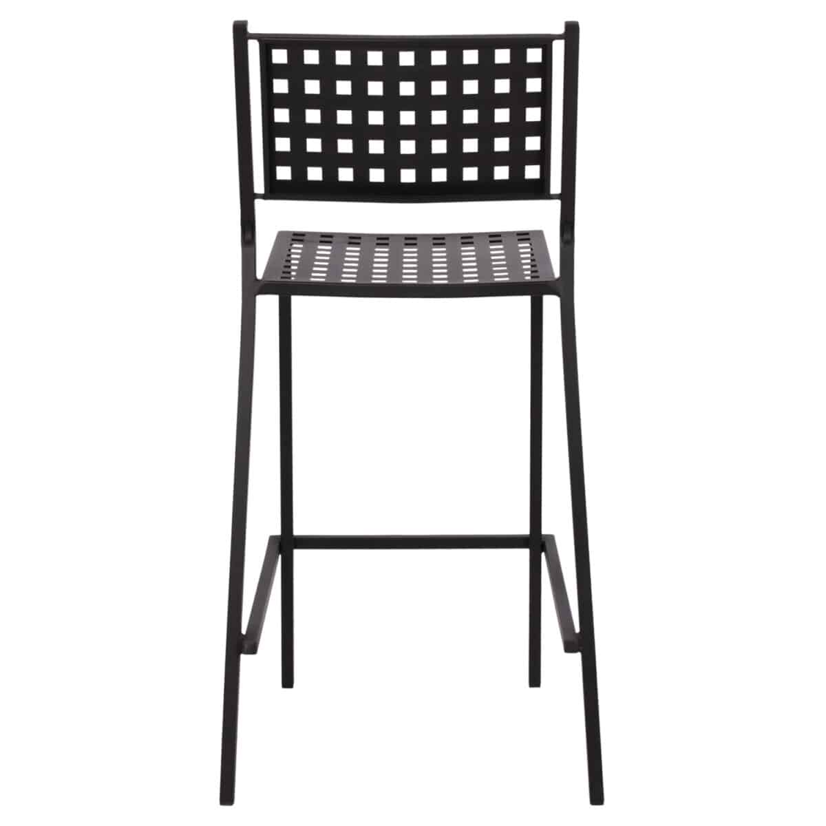 ΣΚΑΜΠΟ ΜΠΑΡ ΜΕΤΑΛΛΙΚΟ OLYMPIAS HM5528.01 ΣΕ ΜΑΥΡΗ ΑΠΟΧΡΩΣΗ 47x58x111 εκ. - Image 6