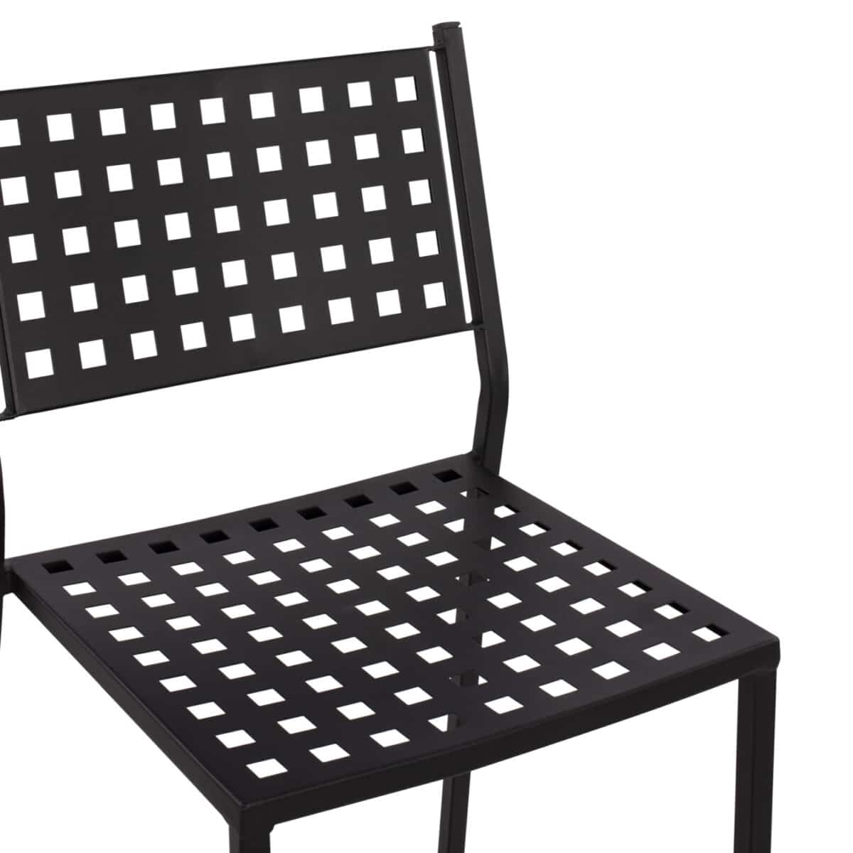 ΣΚΑΜΠΟ ΜΠΑΡ ΜΕΤΑΛΛΙΚΟ OLYMPIAS HM5528.01 ΣΕ ΜΑΥΡΗ ΑΠΟΧΡΩΣΗ 47x58x111 εκ. - Image 7