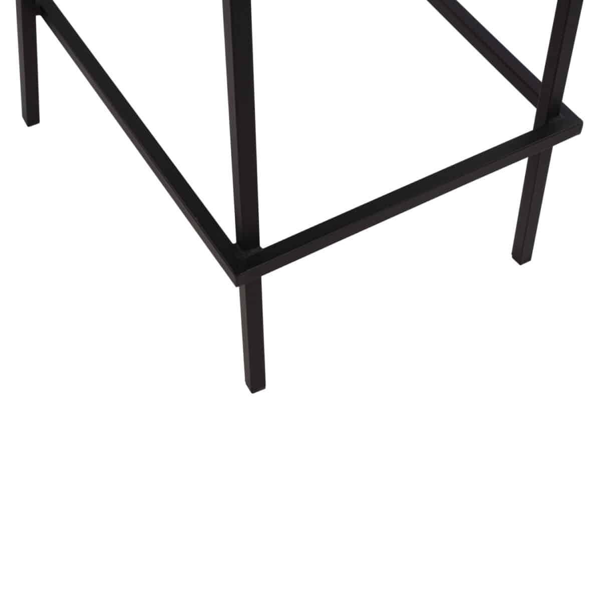 ΣΚΑΜΠΟ ΜΠΑΡ ΜΕΤΑΛΛΙΚΟ OLYMPIAS HM5528.01 ΣΕ ΜΑΥΡΗ ΑΠΟΧΡΩΣΗ 47x58x111 εκ. - Image 10