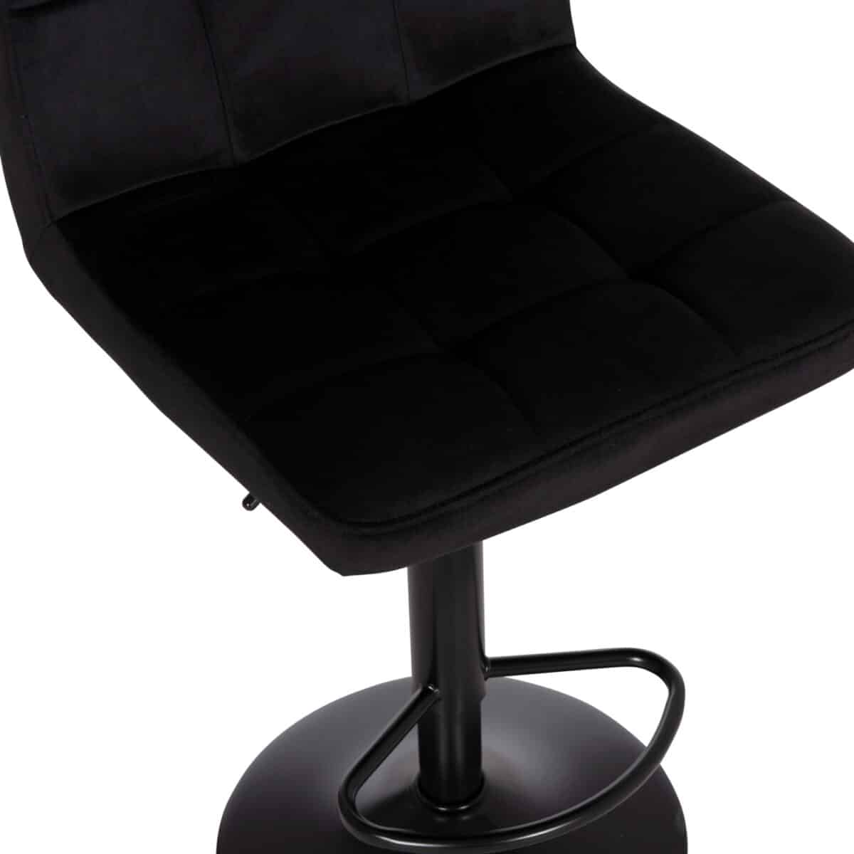 ΣΚΑΜΠΟ ΜΠΑΡ ΠΕΡΙΣΤΡΕΦ. DIANA HM202.44 ΜΑΥΡΟ ΒΕΛΟΥΔΟ--ΜΕΤΑΛΛΟ ΜΑΥΡΟ ΜΑΤ 44x52x109Υεκ - Image 8