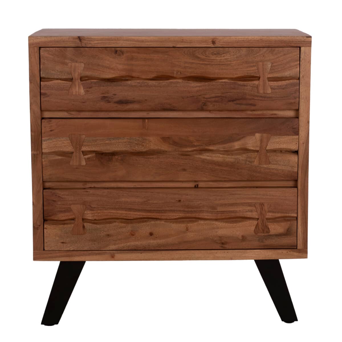 ΣΥΡΤΑΡΙΕΡΑ FANSI 3ΣΥΡΤΑΡΙΑ ΑΠΟ ΜΑΣΙΦ ΞΥΛΟ ΑΚΑΚΙΑΣ 80x35x86Υεκ. HM8474.11 - Image 3