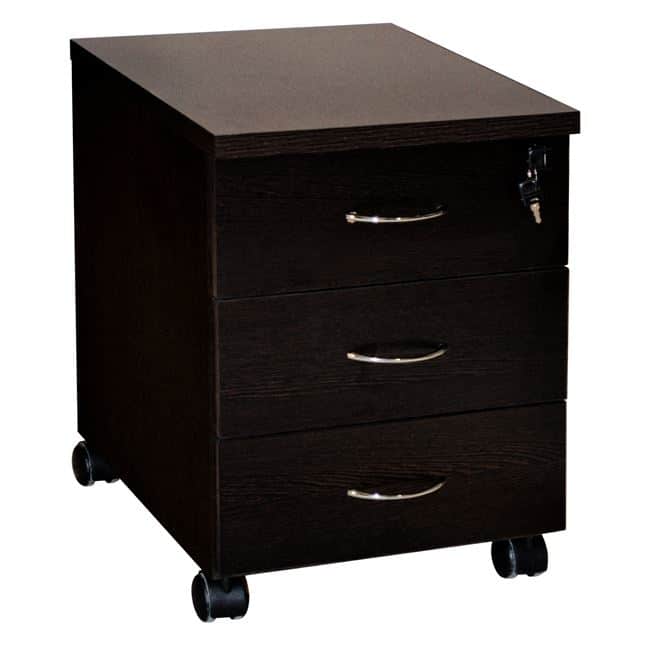 ΣΥΡΤΑΡΙΕΡΑ ΓΡΑΦΕΙΟΥ ΕΠΑΓΓΕΛΜΑΤΙΚΗ SIENNA HM2011.02 WENGE ΜΕ 3ΣΥΡΤΑΡΙΑ 38X48X53cm