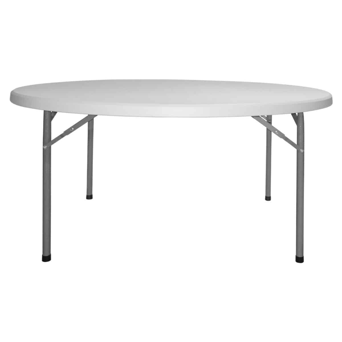 ΤΡΑΠΕΖΙ CATERING-ΣΥΝΕΔΡΙΟΥ HM5061 Φ182Χ74εκ ΠΤΥΣΣΟΜΕΝΟ ΣΤΡΟΓΓΥΛΟ - Image 2