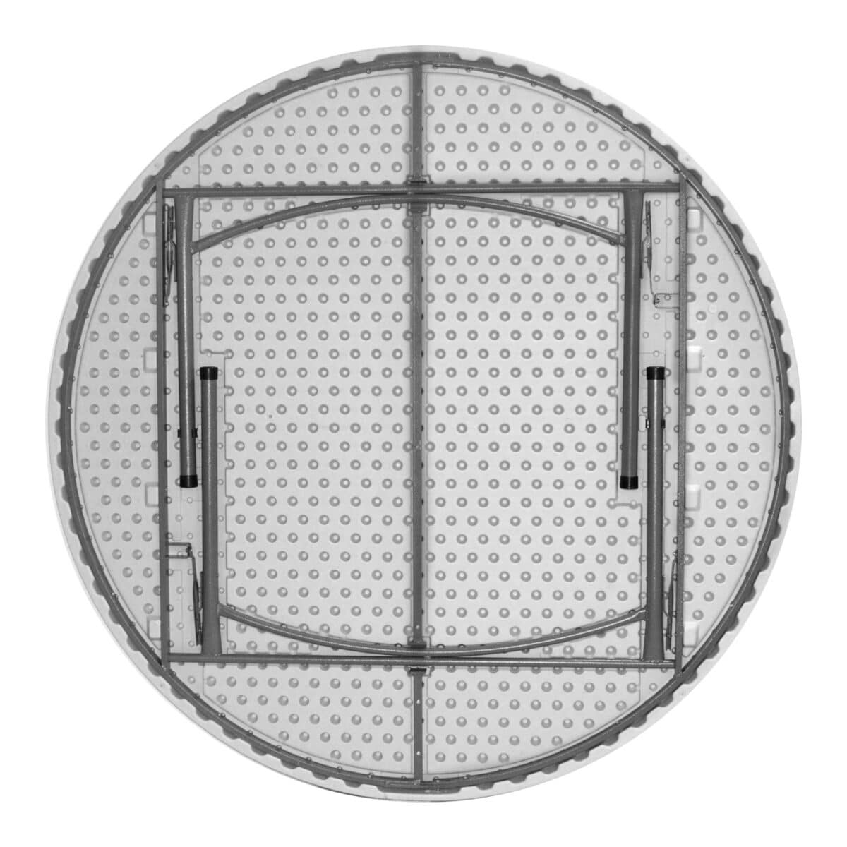 ΤΡΑΠΕΖΙ CATERING-ΣΥΝΕΔΡΙΟΥ HM5061 Φ182Χ74εκ ΠΤΥΣΣΟΜΕΝΟ ΣΤΡΟΓΓΥΛΟ - Image 3