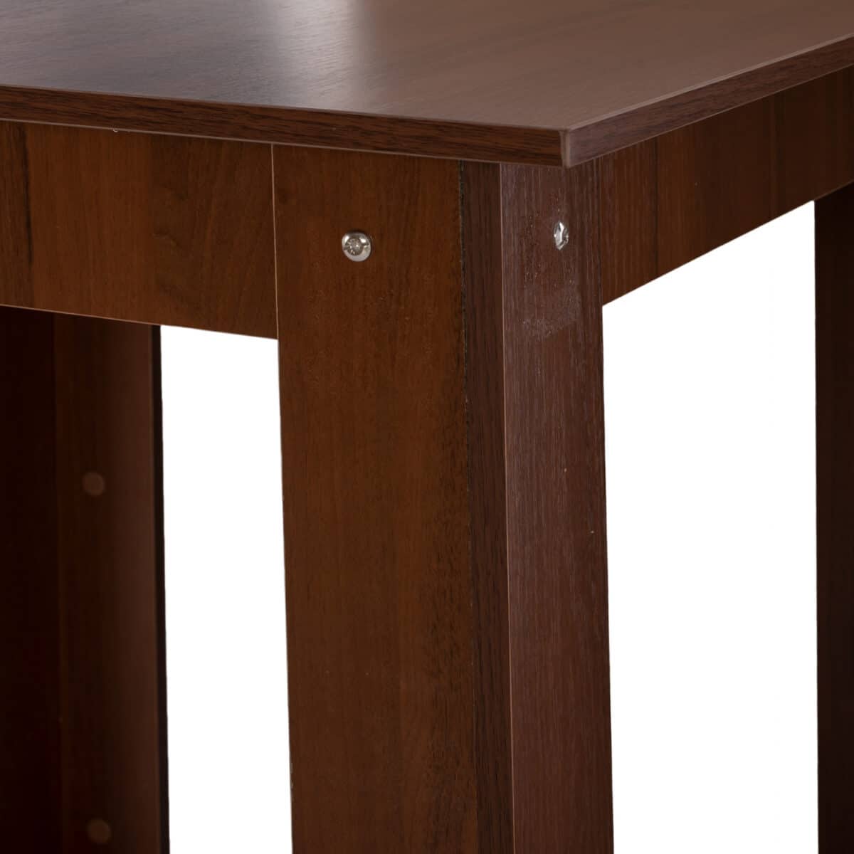 trapezi-koyzinas-80x80x77yek-karydi-fb92-4 ΤΡΑΠΕΖΙ ΚΟΥΖΙΝΑΣ KELVIN 80x80x77Υεκ. ΚΑΡΥΔΙ HM2427.04 - Image 5