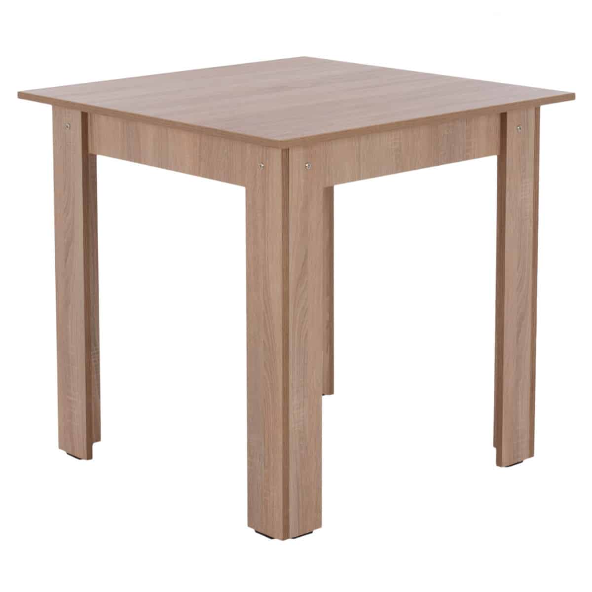 trapezi-koyzinas-80x80x77yek-sonama-oak-3 ΤΡΑΠΕΖΙ ΚΟΥΖΙΝΑΣ KELVIN HM2427.01, 80x80x77Υεκ., SONOMA OAK - Image 4