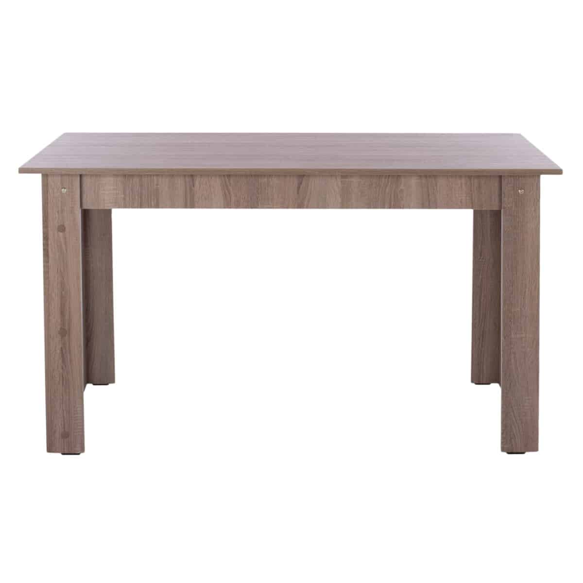 trapezi-koyzinas-sonama-oak-truffle-140x-2 ΤΡΑΠΕΖΙ ΚΟΥΖΙΝΑΣ KELVIN, 140x80x77Υ εκ., SONAMA OAK TRUFFLE, HM2429.05 - Image 3