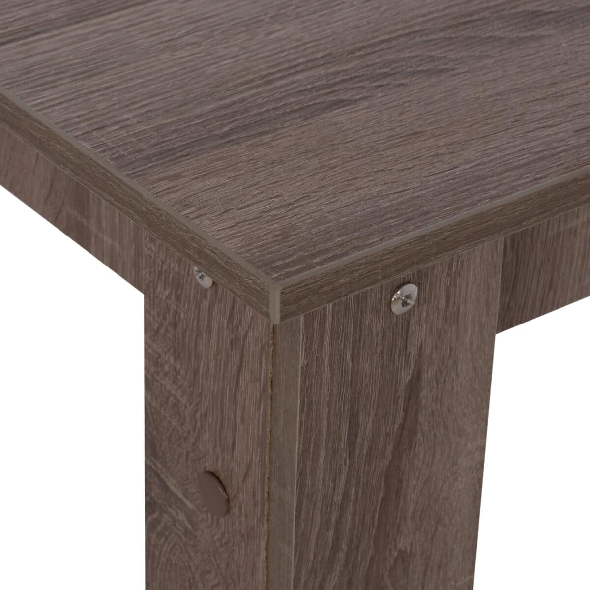 trapezi-koyzinas-sonama-oak-truffle-140x-8 ΤΡΑΠΕΖΙ ΚΟΥΖΙΝΑΣ KELVIN, 140x80x77Υ εκ., SONAMA OAK TRUFFLE, HM2429.05 - Image 9
