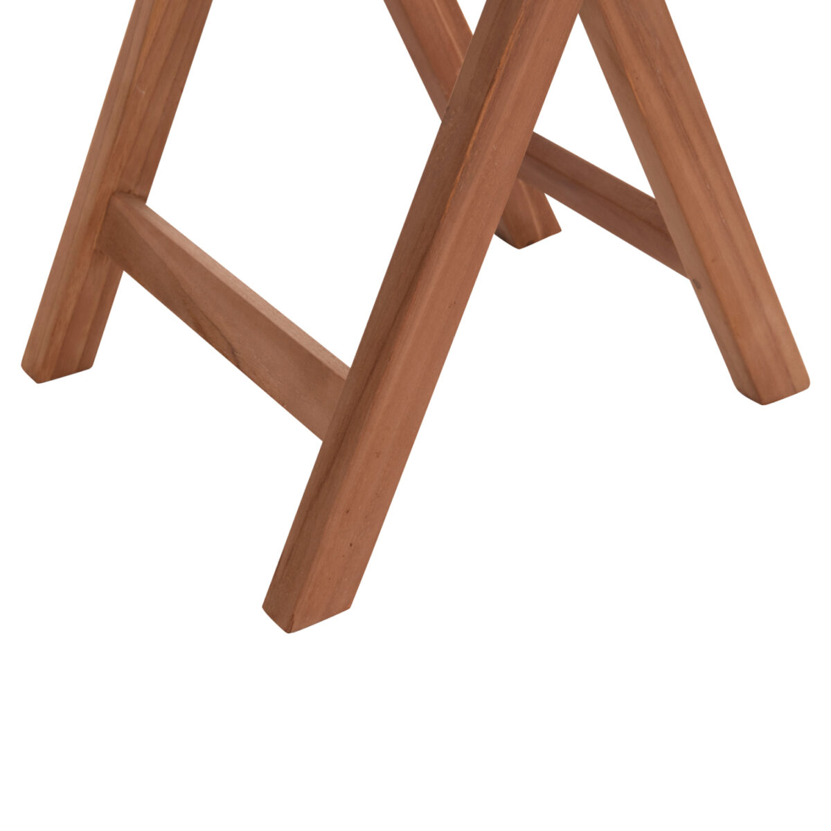 ΤΡΑΠΕΖΙ ΣΚΗΝΟΘΕΤΗ ΣΤΡΟΓΓΥΛΟ HEIDEL HM18120 ΞΥΛΟ TEAK--ΦΥΣΙΚΟ Φ60x75Υεκ. - Image 9