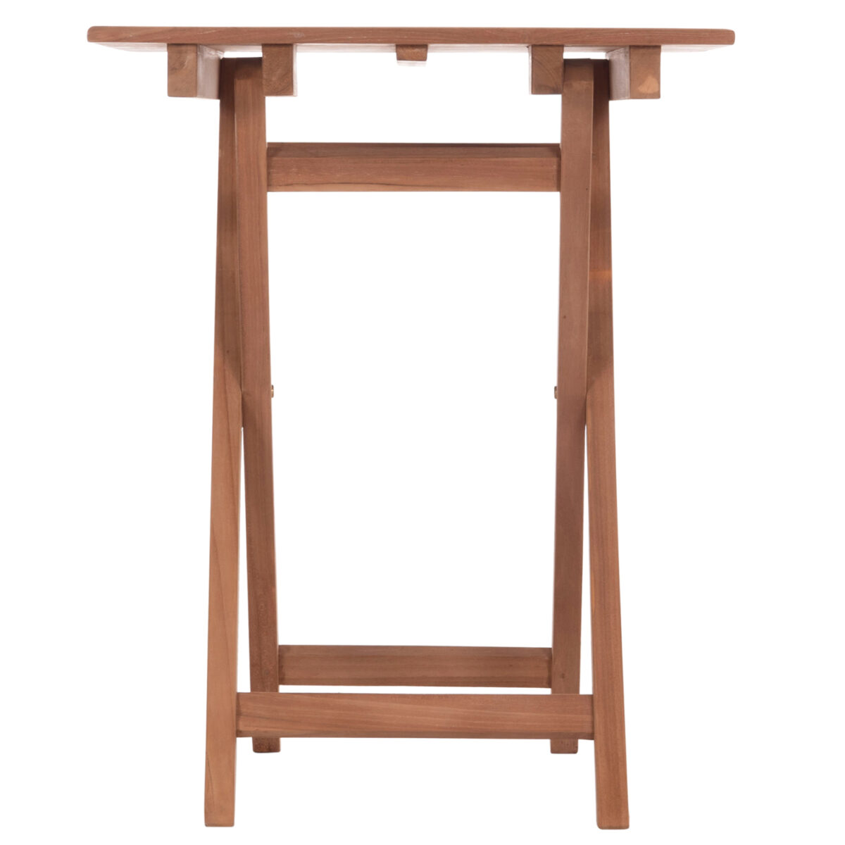 ΤΡΑΠΕΖΙ ΣΚΗΝΟΘΕΤΗ ΤΕΤΡΑΓΩΝΟ HEIDEL HM18121 ΞΥΛΟ TEAK--ΦΥΣΙΚΟ 60x60x75Υεκ. - Image 5