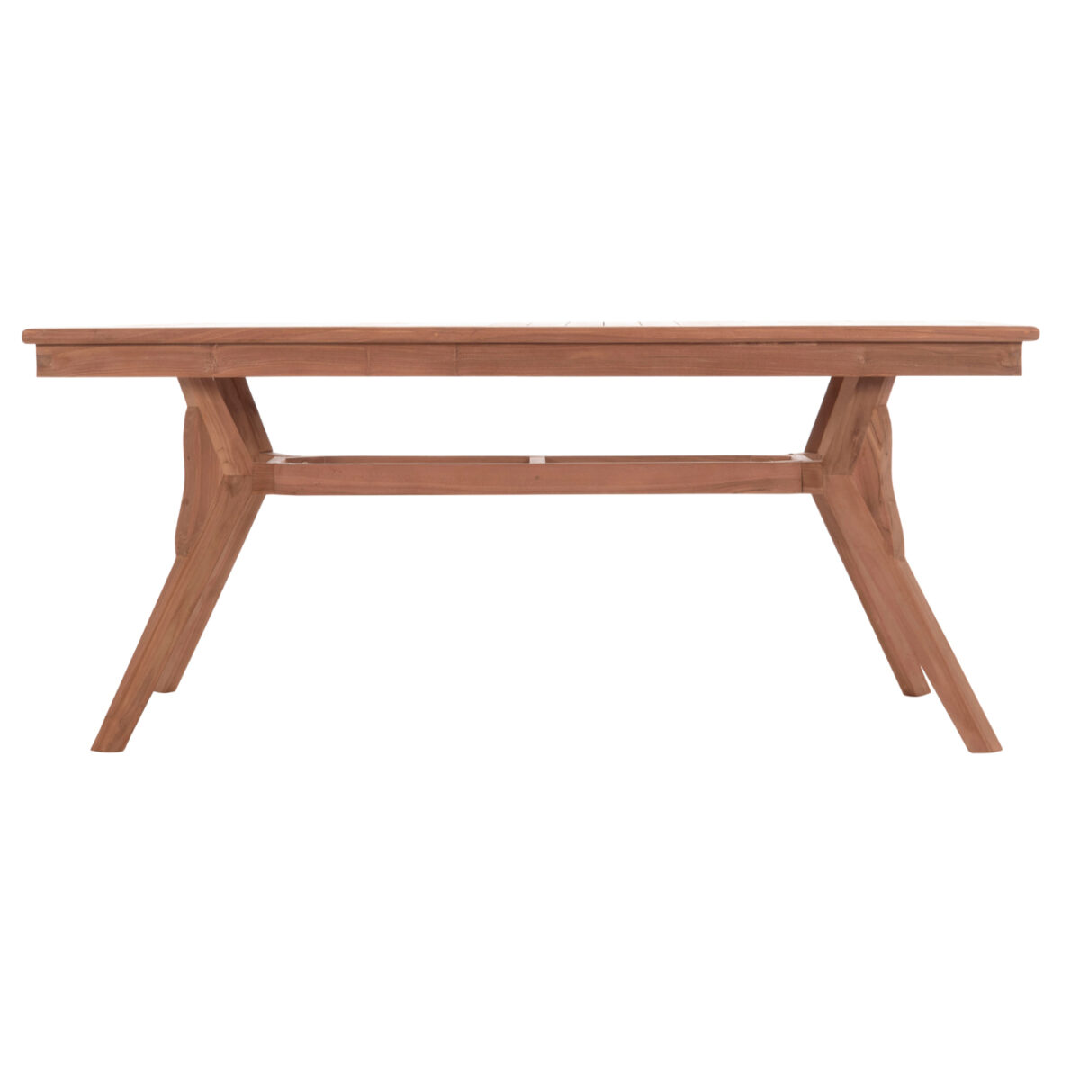 trapezi-trapezarias-fb918116-xylo-teak-f-2 ΤΡΑΠΕΖΙ ΤΡΑΠΕΖΑΡΙΑΣ WONDER HM18116 ΞΥΛΟ TEAK--ΦΥΣΙΚΟ 180x91x75Υεκ. - Image 3
