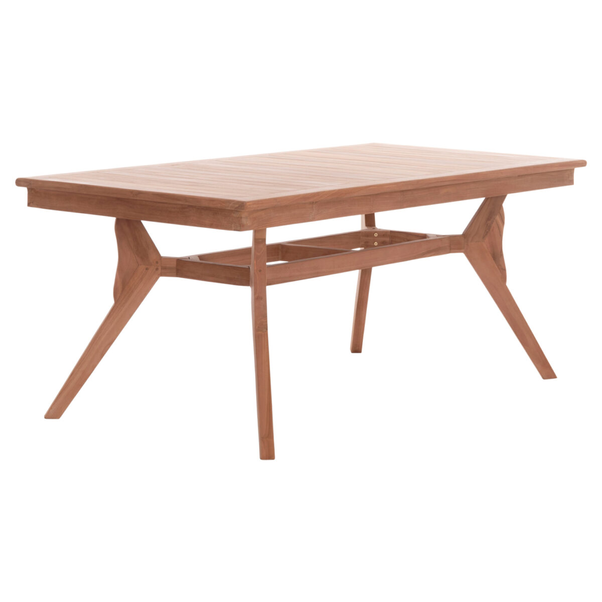 trapezi-trapezarias-fb918116-xylo-teak-f-3 ΤΡΑΠΕΖΙ ΤΡΑΠΕΖΑΡΙΑΣ WONDER HM18116 ΞΥΛΟ TEAK--ΦΥΣΙΚΟ 180x91x75Υεκ. - Image 4