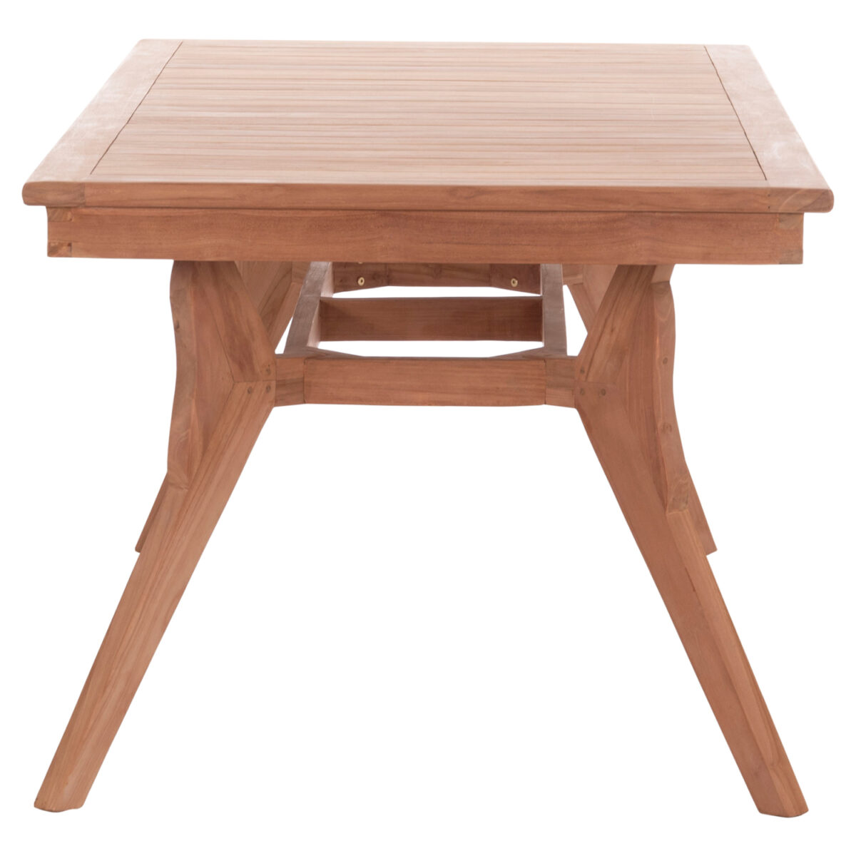 trapezi-trapezarias-fb918116-xylo-teak-f-4 ΤΡΑΠΕΖΙ ΤΡΑΠΕΖΑΡΙΑΣ WONDER HM18116 ΞΥΛΟ TEAK--ΦΥΣΙΚΟ 180x91x75Υεκ. - Image 5