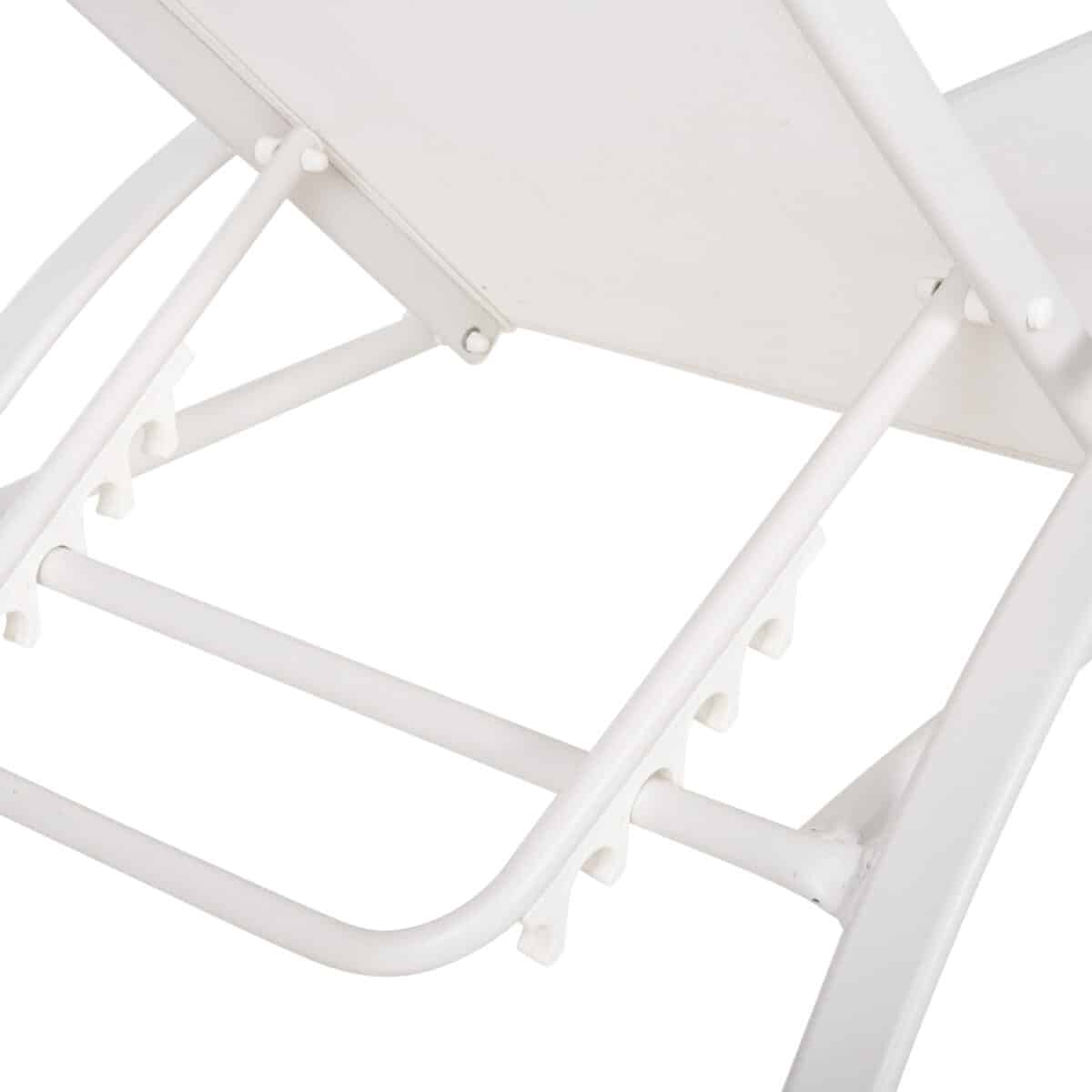 ΞΑΠΛΩΣΤΡΑ ΑΛΟΥΜΙΝΙΟΥ WAKANA  ΛΕΥΚΗ ΜΕ TEXTLINE ΛΕΥΚΟ HM5133.02 194x54-66x30 cm. - Image 7