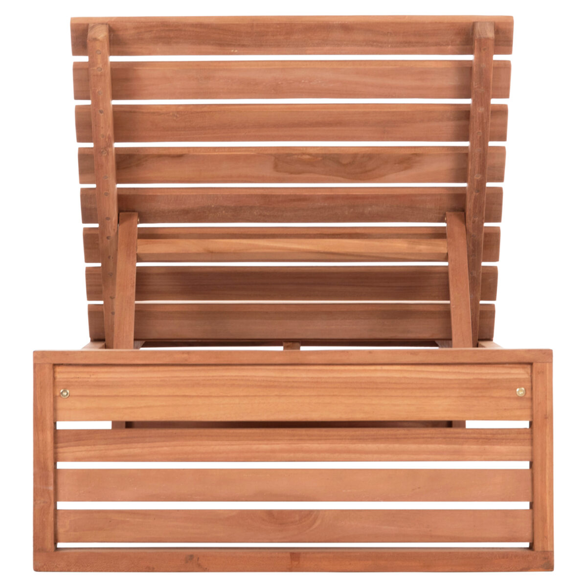 ΞΑΠΛΩΣΤΡΑ ΧΩΡΙΣ ΜΑΞΙΛΑΡΙΑ ZIZEL HM6161 ΞΥΛΟ ΤΕΑΚ ΣΕ ΦΥΣΙΚΟ 200x71x30Υεκ. - Image 6