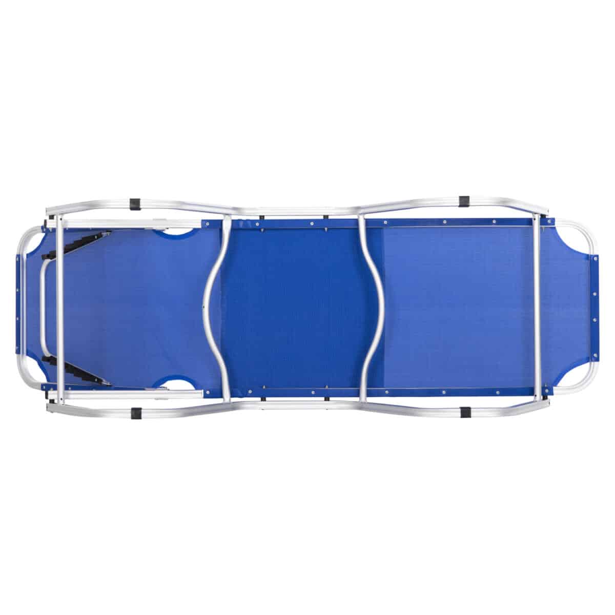 ΞΑΠΛΩΣΤΡΑ ΕΠΑΓΓΕΛΜΑΤΙΚΗ WALDO ΑΛΟΥΜΙΝΙΟΥ HM5071.01 ΜΠΛΕ 60x195x30 cm - Image 5