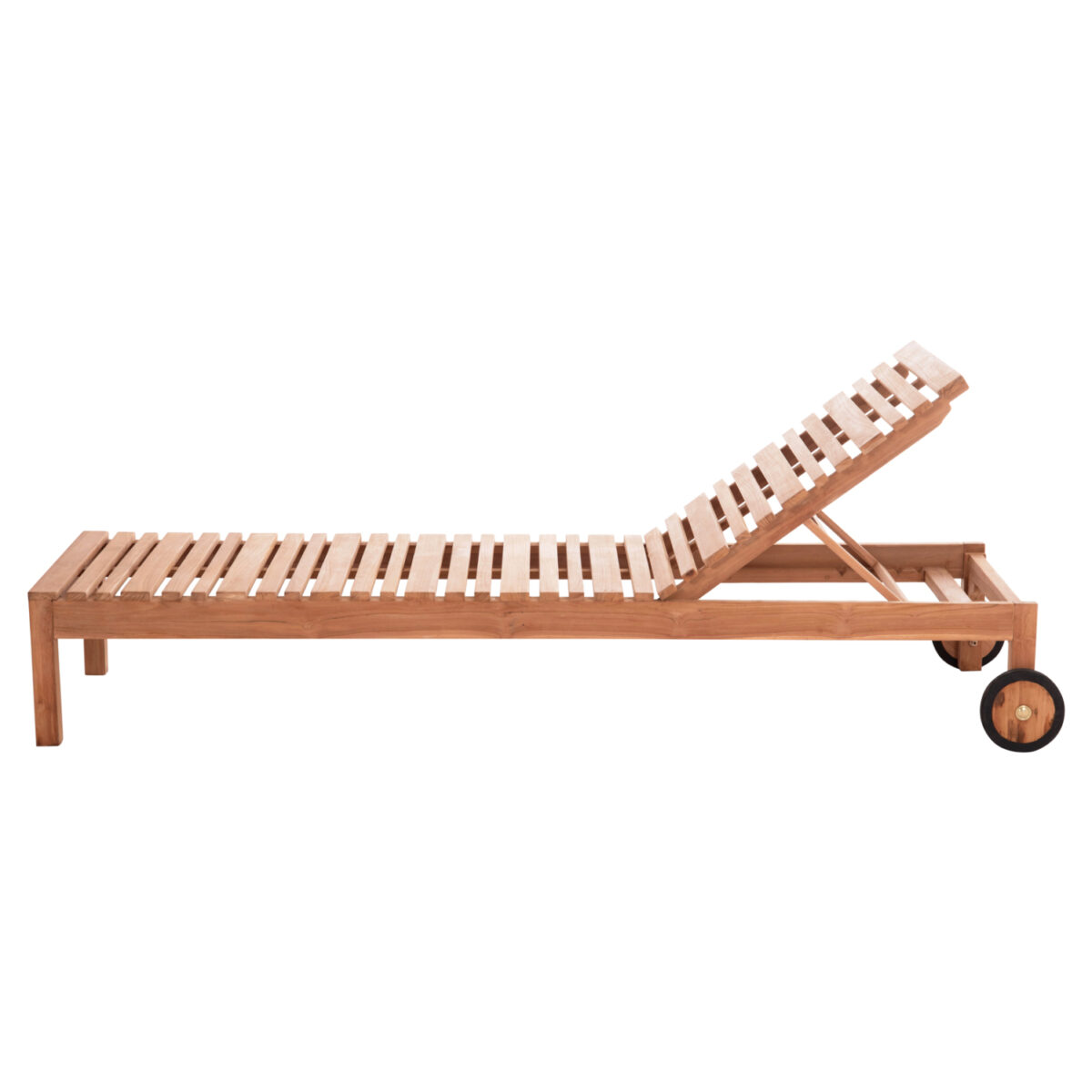 ΞΑΠΛΩΣΤΡΑ ΜΕ ΡΟΔΕΣ STELLANO HM6159 ΞΥΛΟ ΤΕΑΚ ΣΕ ΦΥΣΙΚΟ ΧΡΩΜΑ 200x65x31Υεκ. - Image 4