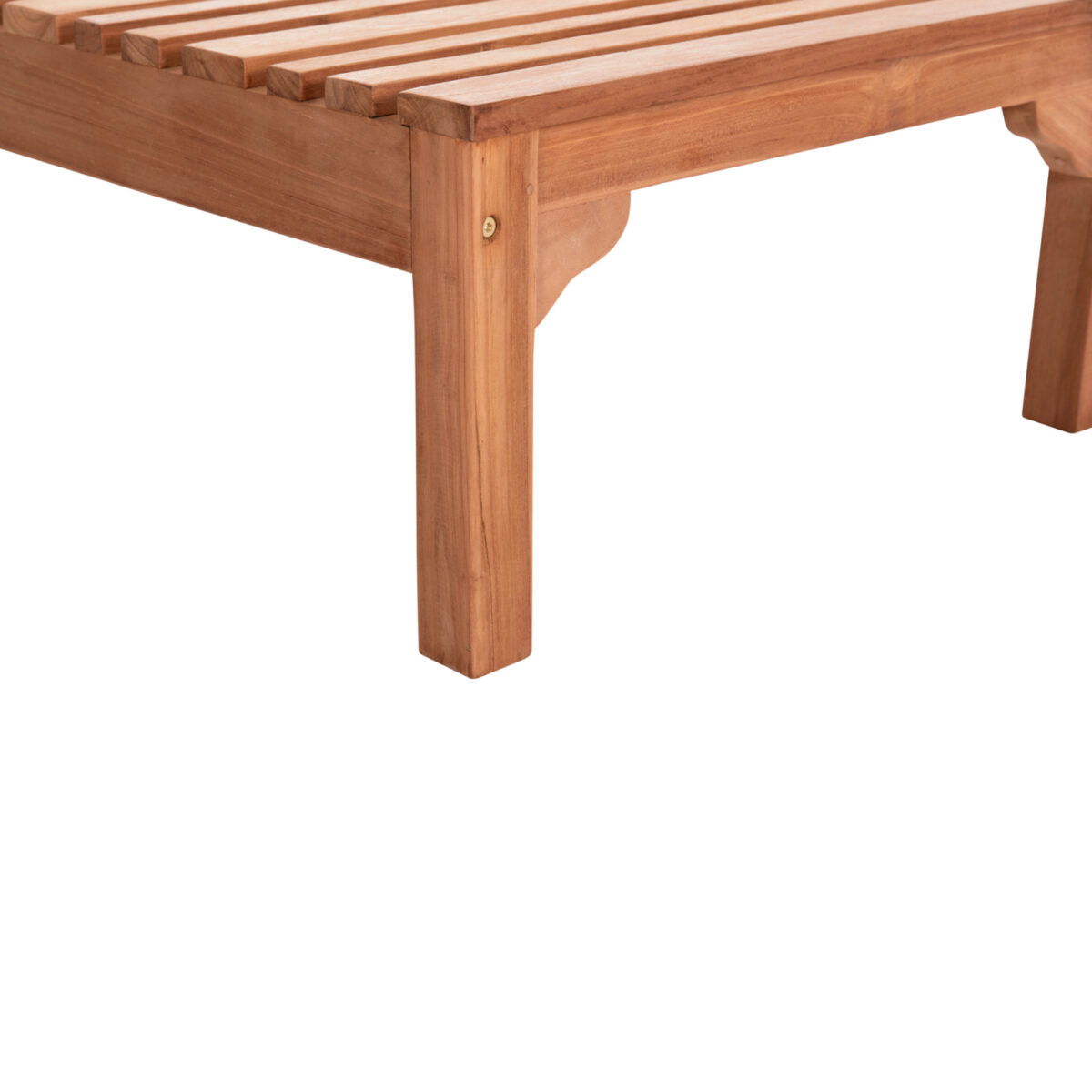 ΞΑΠΛΩΣΤΡΑ ΜΕ ΡΟΔΕΣ STELLANO HM6159 ΞΥΛΟ ΤΕΑΚ ΣΕ ΦΥΣΙΚΟ ΧΡΩΜΑ 200x65x31Υεκ. - Image 9