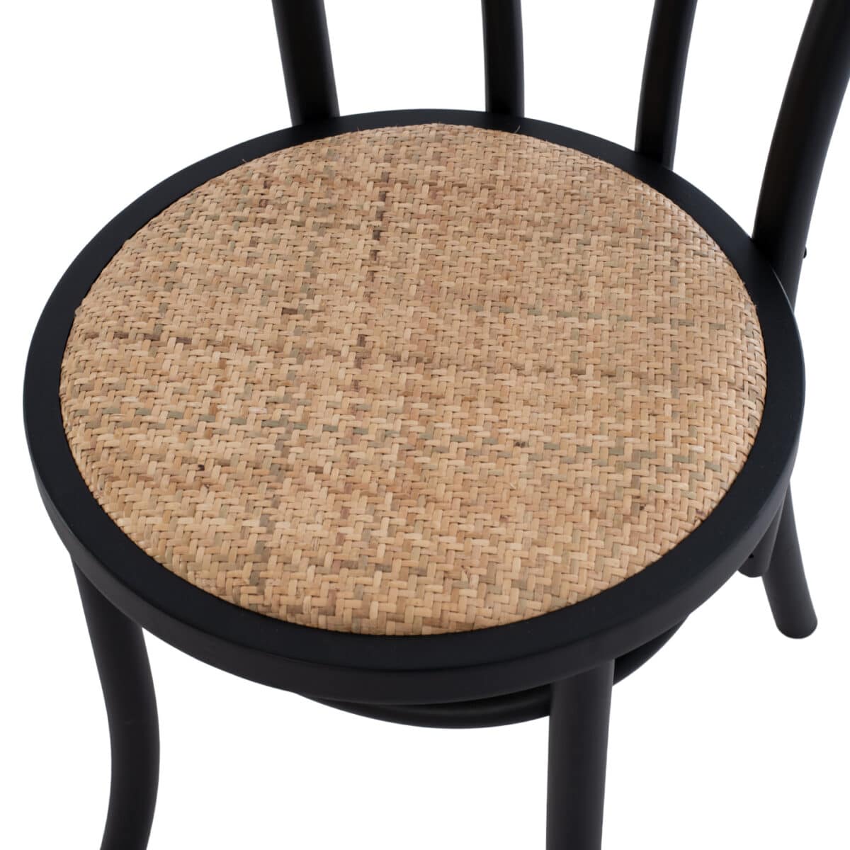 ΞΥΛΙΝΗ ΚΑΡΕΚΛΑ MONTREAL ΤΥΠΟΥ ΒΙΕΝΝΗΣ HM8914.02 ΑΠΟ ΞΥΛΟ ΟΞΙΑΣ ΣΕ ΧΡΩΜΑ ΜΑΥΡΟ 40x40x87Υ εκ. - Image 9