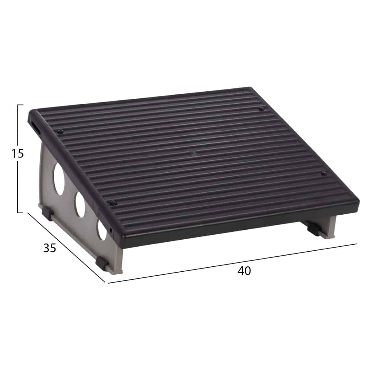 ΥΠΟΠΟΔΙΟ ΓΡΑΦΕΙΟΥ ΠΛΑΣΤΙΚΟ ΣΤΑΘΕΡΟ HM1138 - Image 2