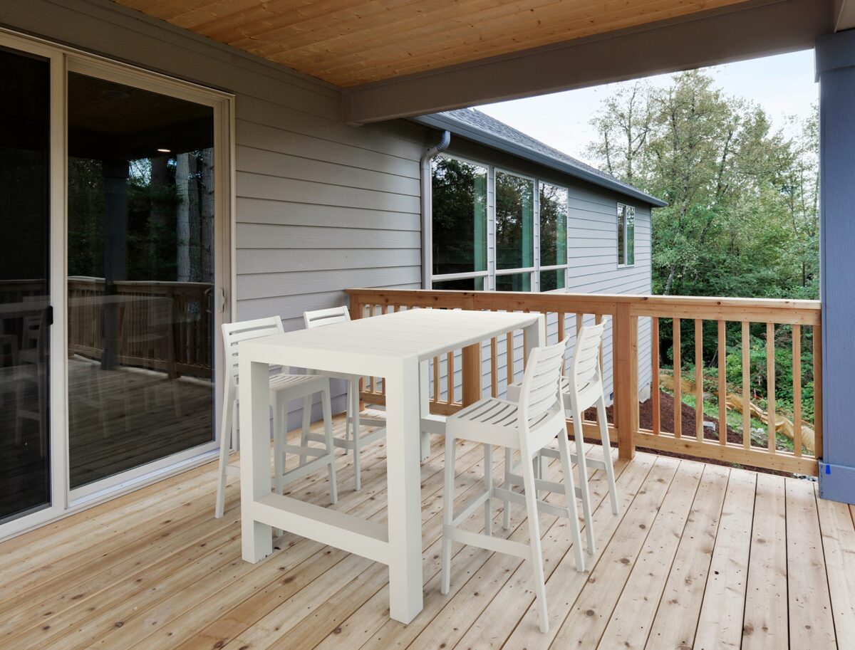 VEGAS BAR WHITE 100X100/140εκ. ΕΠΕΚΤ. ΠΟΛ/ΝΙΟΥ - Image 1